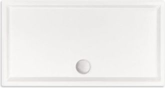 Xenz Mariana douchebak - 90x80x7 - Acryl - wit
