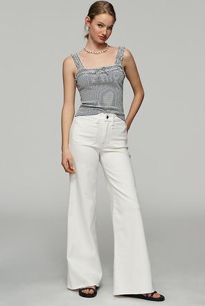 Good American Good Waist High-Rise Palazzo Pants