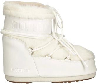 Moon Boot Icon Low Faux Fur - - Shoes - Donna - Beige - 36 EU