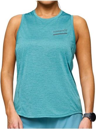 Norr&oslash;na Senja Equaliser Tank Top Laufshirt f&uuml;r Damen | t&uuml;rkis