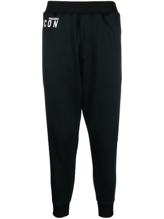 Dsquared2 Icon logo-print track pants - Zwart