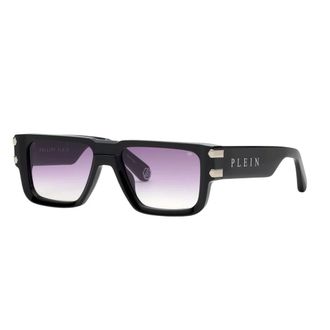 Philipp Plein Spp229 700Y Sunglasses - male - Philipp Plein - Sunglasses - Black - 56 MM - Accessories