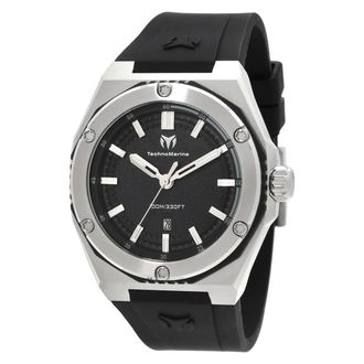 Technomarine Coral Quartz Black Dial Mens Watch TM-416072