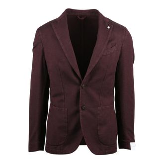 Luigi Bianchi Mantova Hombre, Chaquetas, Rojo, Talla: 2XL