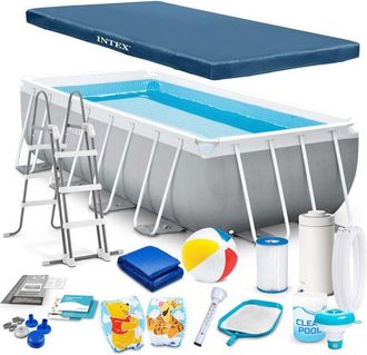 OEM Piscina De Jard&iacute;n Con Estructura 400 X 200 X 122 Cm 18 En 1 Intex 26790