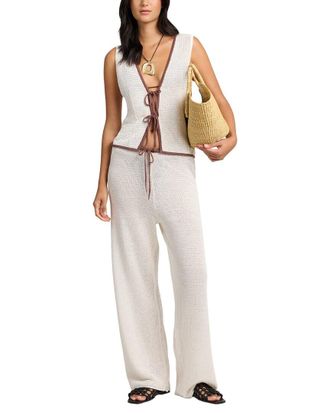 Onia Linen Drawstring Pant