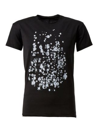 L'Eclaireur abstract print T-shirt - men - Cotton - M - Black