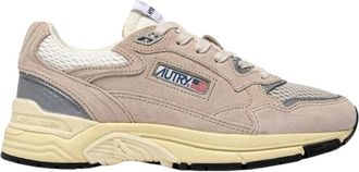 Autry Hyper Way Low - Heren - Sneakers - Bruin - 41 EU - Katoen - Schoenen