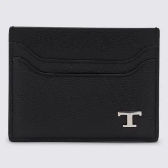 Tod's Black Leather Card Holder
