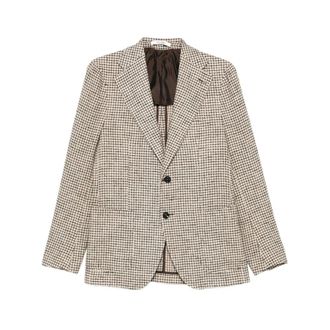 Tagliatore Blazers, male, Brown, Size: M G-Pl22K Em950 Jacket