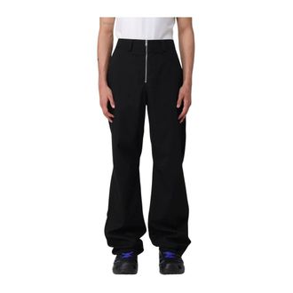 AMBUSH Black ZipFront Trousers