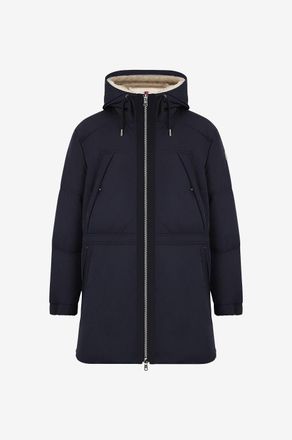 Moncler Warmer Parka mit Plüschkapuze Truyere