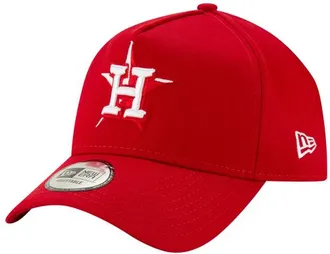New Era Mens Houston Astros Astros 9Forty A Frame Cap - Red/White