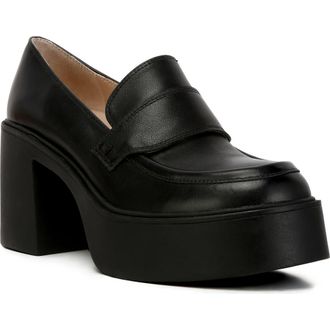 Rag & Co. Elspeth Platform Loafer in Black at Nordstrom Rack, Size 9