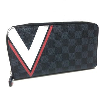 Louis Vuitton AmericaS Cup Galle Navy Coin Purse/Coin Case (Pre-Owned)