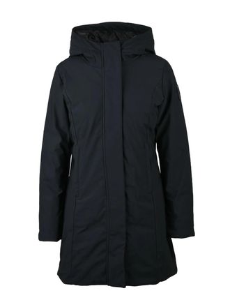 Bomboogie Black Hooded Padded Nylon-Blend Parka