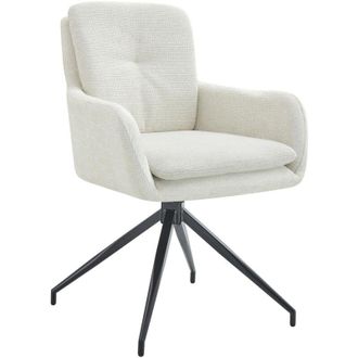 Clp Silla De Comedor De Tela Pickett Crema