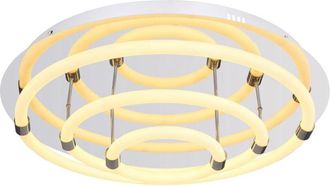 Globo Lighting plafón - Epi - cromo - metal - ø 55cm - led - 65001D2