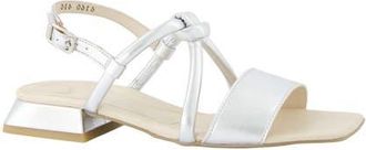 Paul Green Dream Square Toe Slingback Sandal in Alu Metallic Future at Nordstrom, Size 10.5Us