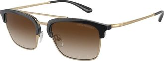 Emporio Armani unisex, Accessoires, Zwart, Maat: 55 MM
