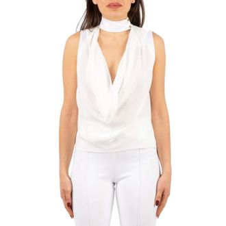 Elisabetta Franchi Mujer, Camisetas, Beige, Talla: L