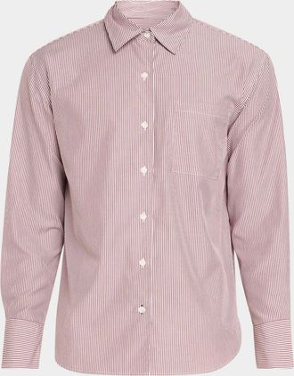 Rag & Bone Connie Stripe Long-Sleeve Shirt