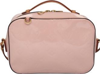 Louis Vuitton Santa Monica Pink Patent Leather Shoulder Bag (Pre-Owned)