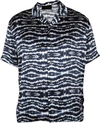 Philipp Plein Silk - Heren - Korte mouwen Overhemden - Veelkleurig - S - Overhemden