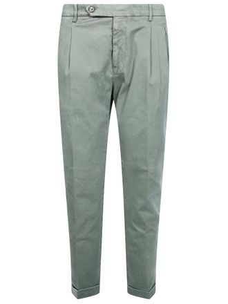 Berwich Green Tailored Cuffed Formal Pants