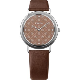 Jowissa AnWy Watch - Dames - Accessoires - Bruin - Maat: ONE Size Leer