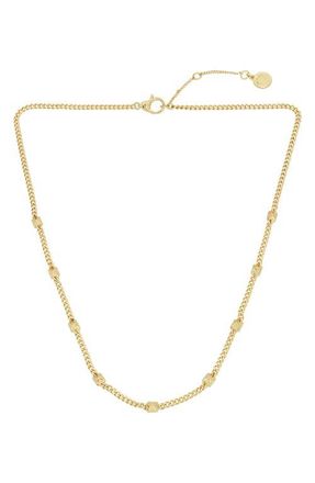 AllSaints Nugget Collar Necklace in Gold at Nordstrom