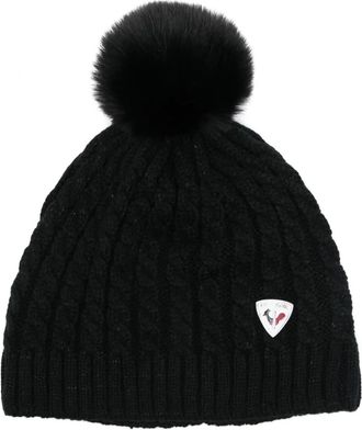 Rossignol Kitsi beanie - women - Polyester/Polyester/Acrylic/Metallic Fibre - One Size - Black