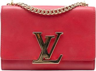 Louis Vuitton Pre-owned Cross Body Bags, female, Red, Size: ONE SIZE Pre-owned Leather Crossbody Bag