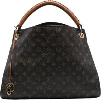 Louis Vuitton Pre-owned Handbags, female, Brown, Size: ONE SIZE Pre-owned Canvas louis-vuitton-bags