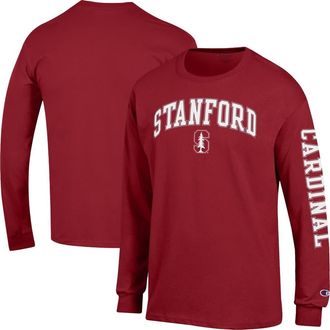 Champion Mens Champion Cardinal Stanford Cardinal Arch Over Logo 2-Hit Long Sleeve T-Shirt at Nordstrom, Size Xx-Large