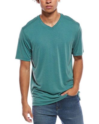 Tommy Bahama Bay Stripe V-Neck T-Shirt