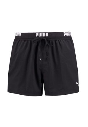 Puma Puma Mens Logo Herren Kurze Badehose Trunks, Opacity, Black, X-Small