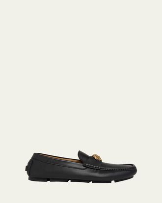 スニーカー VERSACE Slip on Men Silk Gray/Black shoes-3307-8.jpg