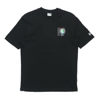 Puma Environmental Friendly Printing Round Neck Short Sleeve Black 599181-01
