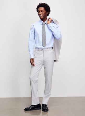 Citadin Mens Monochrome stretch pant Straight fit