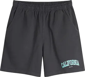 Sporty & Rich Uomo, Pantaloncini, Grigio, S, new