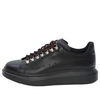 Alexander McQueen Oversized Sneaker with Hook eyelets Black 604248WHRWA1000