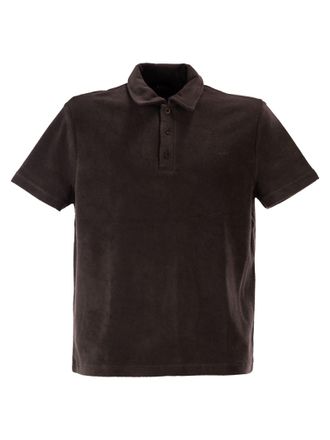 A.P.C. Julian biologisch katoenen badstof poloshirt