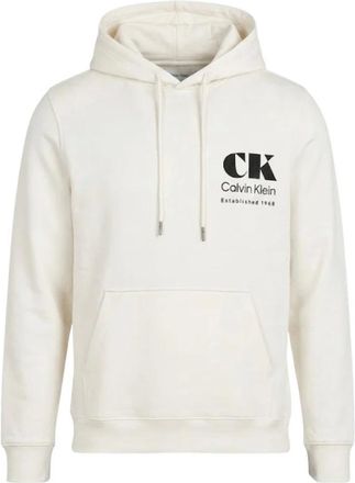 Calvin Klein Hoodies & sweatvesten, Heren, Wit, M, Hoodies