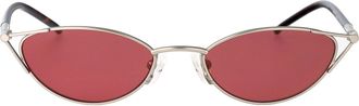 Alexander McQueen Oval Sunglasses Am0563 S 003