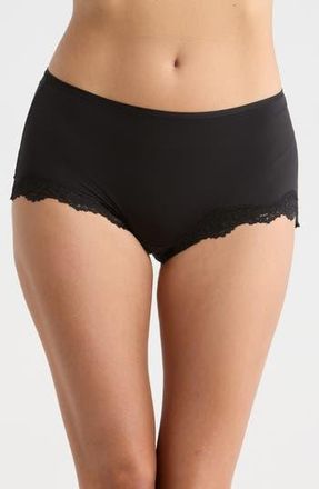 Nordstrom Rack Ultimate 5-Pack Lace Boyshorts in Nude Multi at Nordstrom Rack, Size X-Small