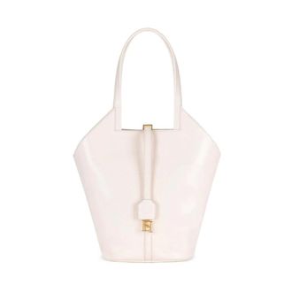 Elisabetta Franchi Dames, Tassen, Beige, Maat: ONE Size Leer