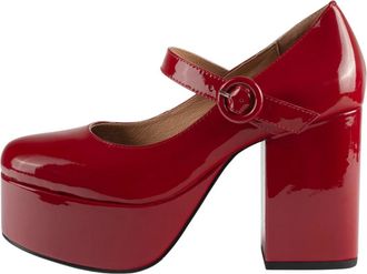 L37 Chique Avondpumps - Dames - Pumps - Rood - 40 EU - Schoenen