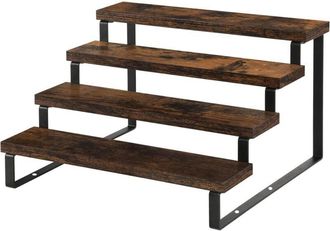 OEM Expositor De Madera De Cuatro Niveles Para Perfumes Y Colonias (4 Niveles)