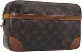 Louis Vuitton Pre-owned Vintage Monogram Clutch - - Pre-owned - Donna - Marrone - ONE SIZE